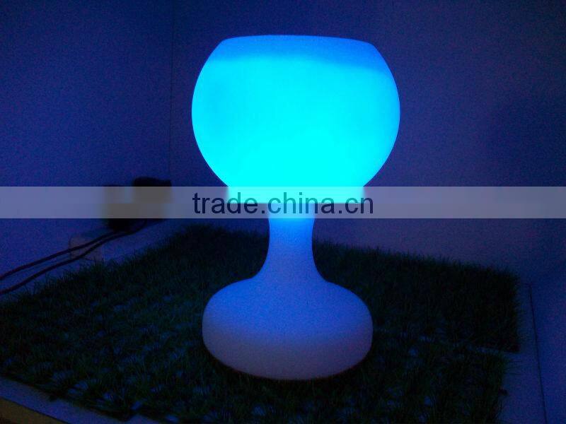 minimalism comfortable color change small plastic LED table light