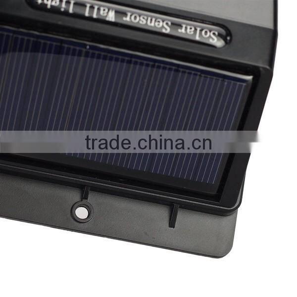 Wall Light, Bright Solar Power Outdoor LED Light No Tools Required Peel and Stick Motion Activated