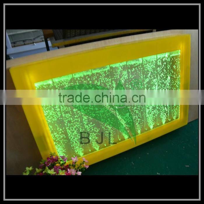 colourful led bubble wall mounted with frame