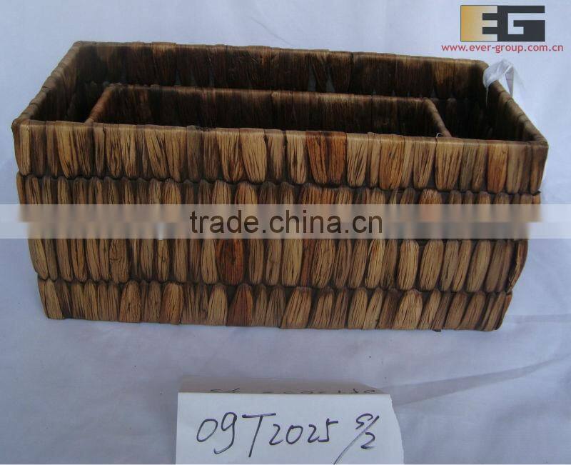 brown water hyacinth round flower plant pot/baskets