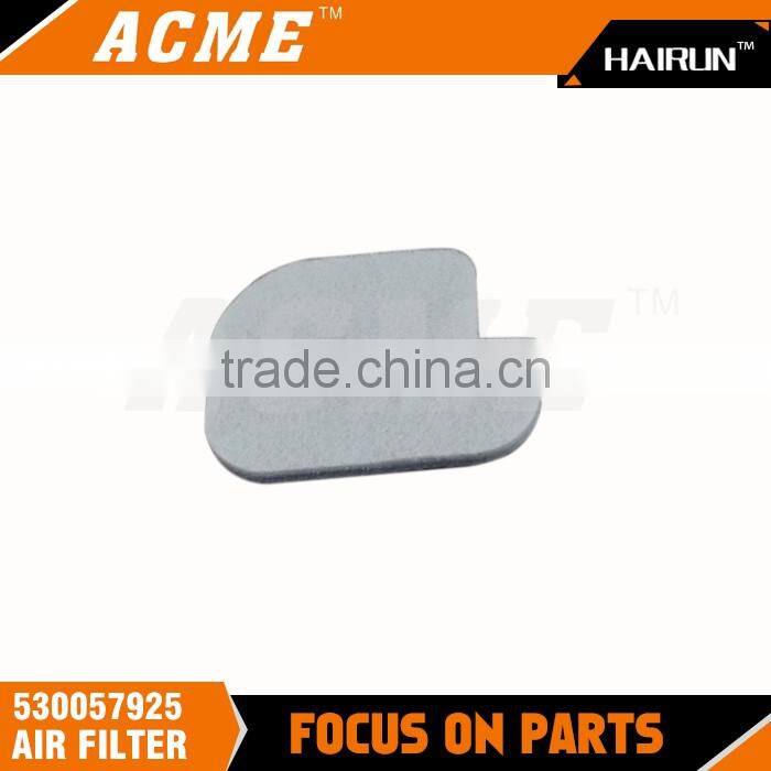 Gasoline Chain saw Spare Parts sponge Chainsaw Air Filter