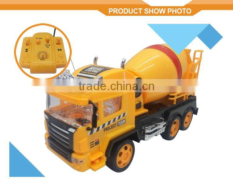 Newest radio control toy rc truck civil engineering tools toys for kids