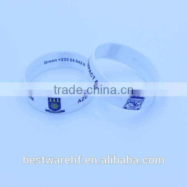 1/2 inch adult unique numbered silicone bands