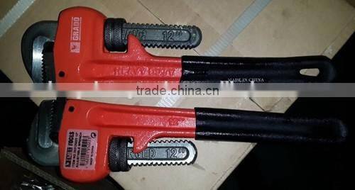 heavy duty carbon steel forged pipe wrench