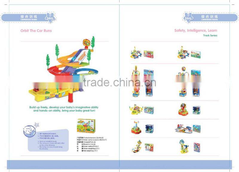 Track Racer plastic sliding rail and racing car for sale