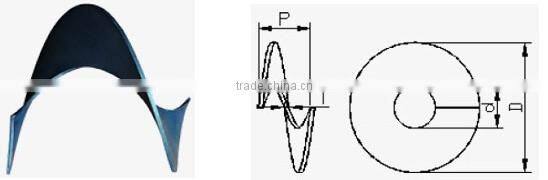 Sectional Screw Flight
