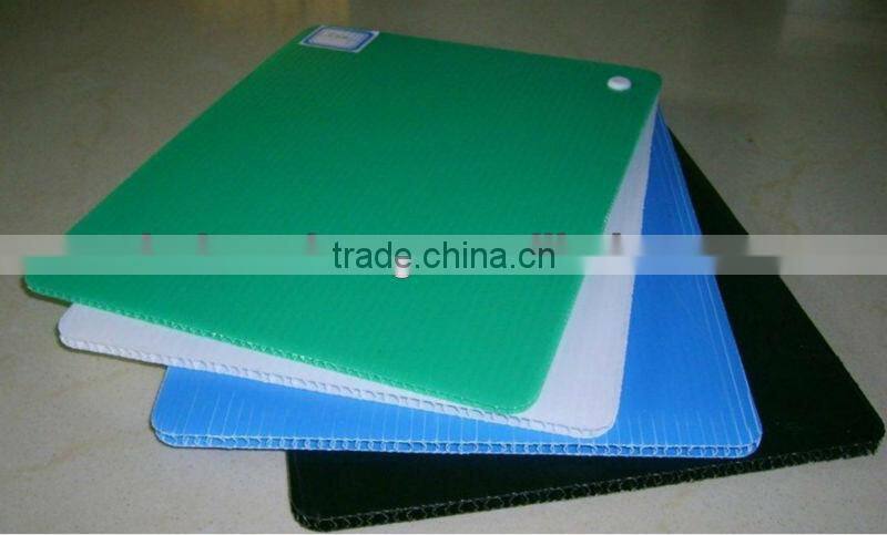 Fluted Twin-wall hollow sheet/baod