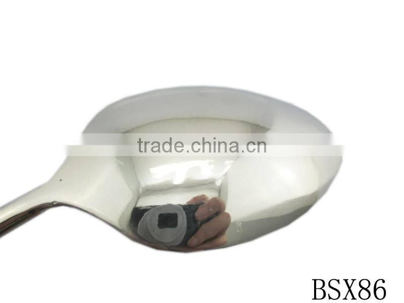 Wholesale tableware 201 stainless steel hollow handle sharp spoon