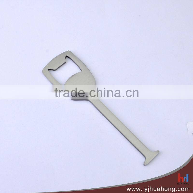 Metal beer bottle opener with hanger HBO-32