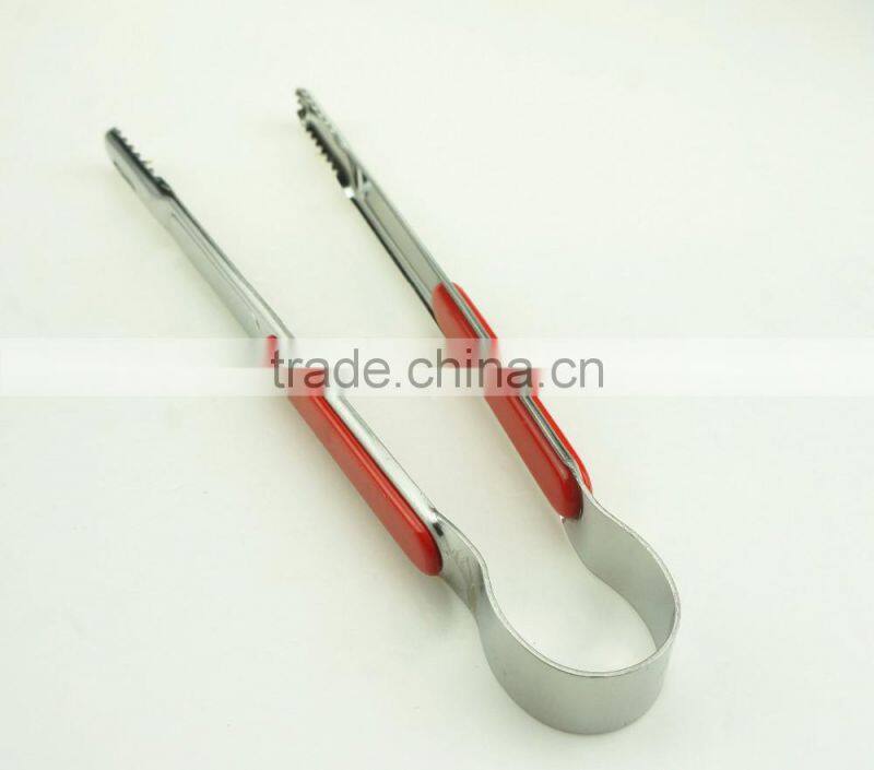 39035 8.5 Inch Mini Stainless Steel Kitchen Tongssalad bread Tongs Tea Tongs