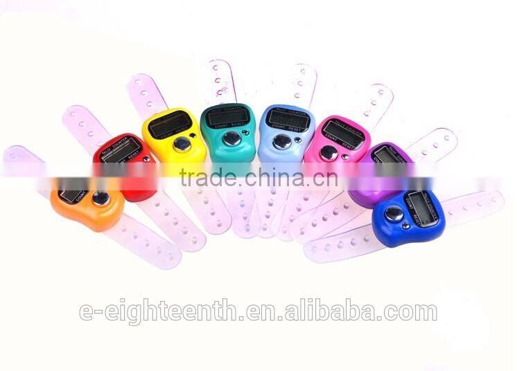 2016 LCD Electronic digital Finger ring Hand Tally Counter free sample