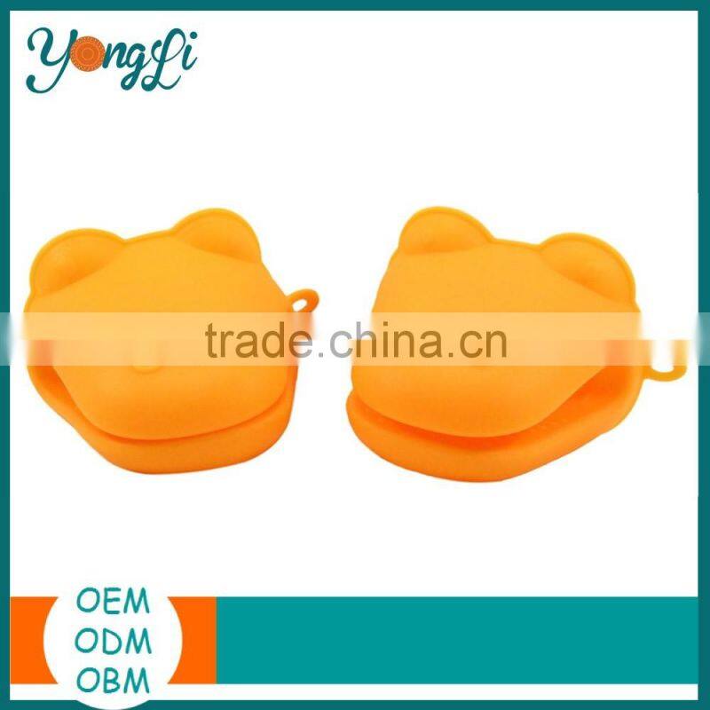 Wholesale Silicone Heat Resistant Pot Holders Silicone Animal Oven Mitt