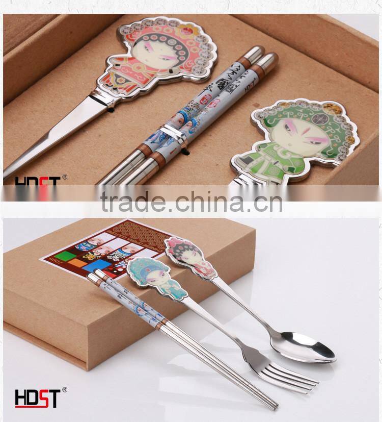 High Quality promotional giveaways gifts spoon ,fork and chopsticks for Supermarket