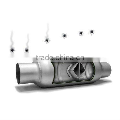 M1044-500 BIG aluminized exhaust truck muffler