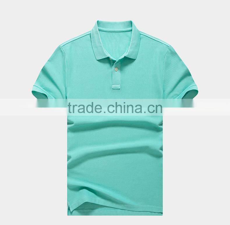 Blank Wholesale Clothing Polo Shirt For Men 100% Cotton Golf Shirts Factory