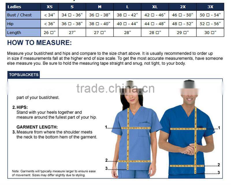 Bulk Fashionable Nurse Uniform Designs ,Hospital Staff Medical Uniform Design NU-08