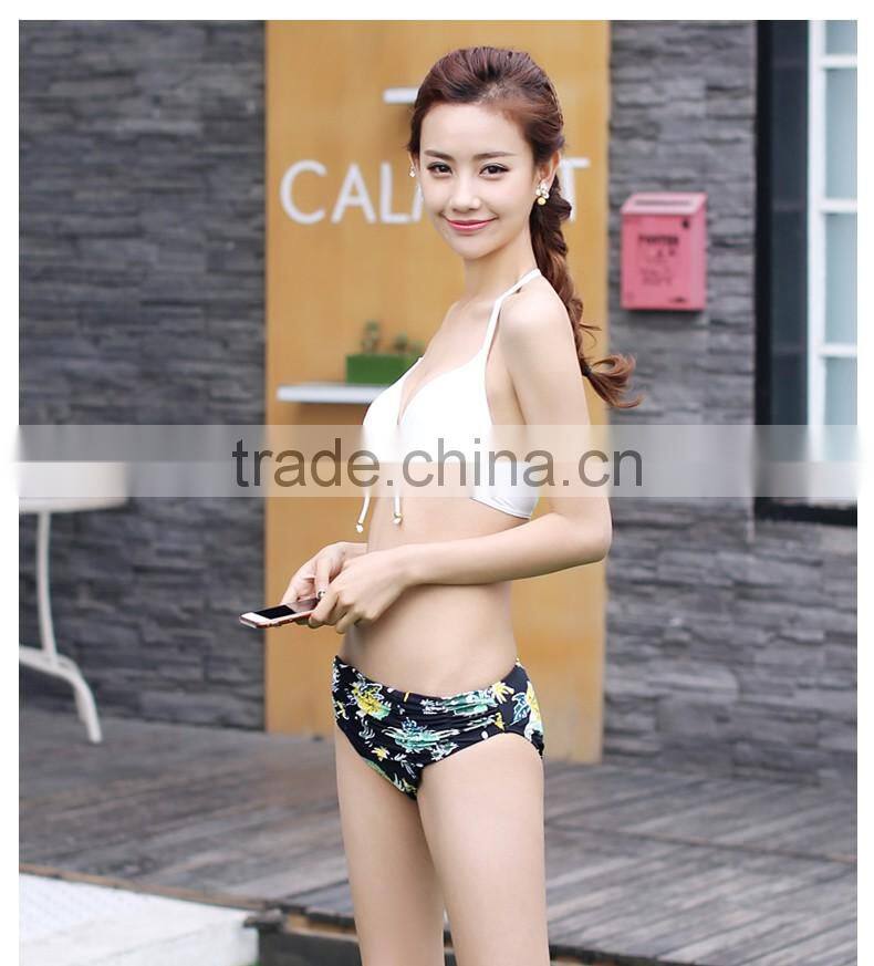 Wholesalel triangle four pieces women swimwear bikini for girls