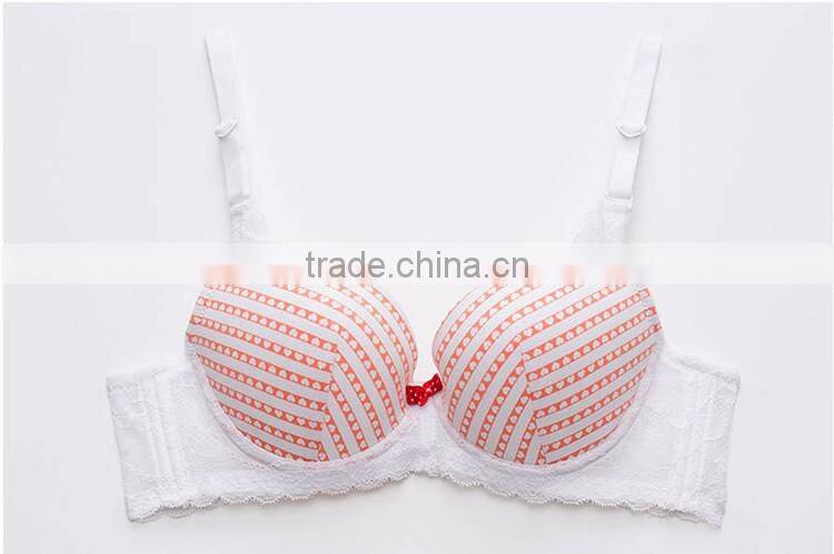 Total factory in China woman girl bra set underwear