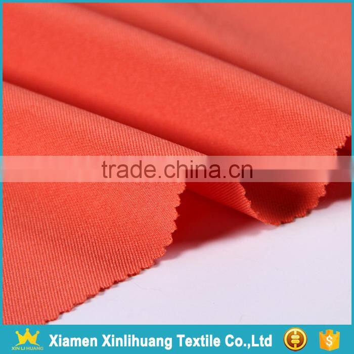 New Style Four Way Stretch Double Side 95 Polyester 5 Spandex Fabric for Dress Clothing