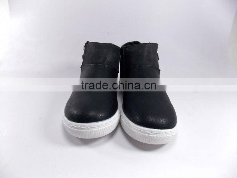 excess inventory shoes pu casual girl shoe
