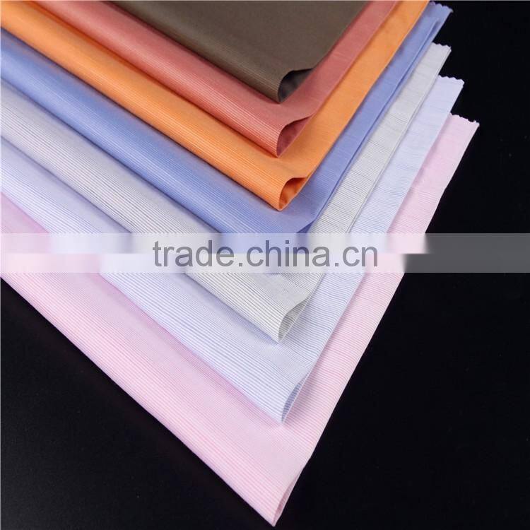 classical check design cotton polyester shirting fabric in zhejiang