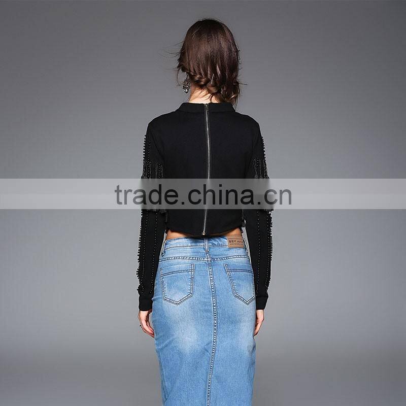 Maxnegio 2017 latest fashion crop top design top selling products in alibaba
