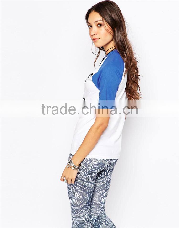 Girls fashion plus size 4xl 5xl 6xl t-shirts with leader of my squad printing