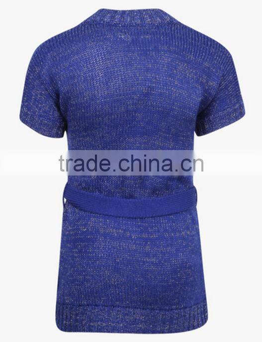 2016 new design girl sweater for kids hand knitted