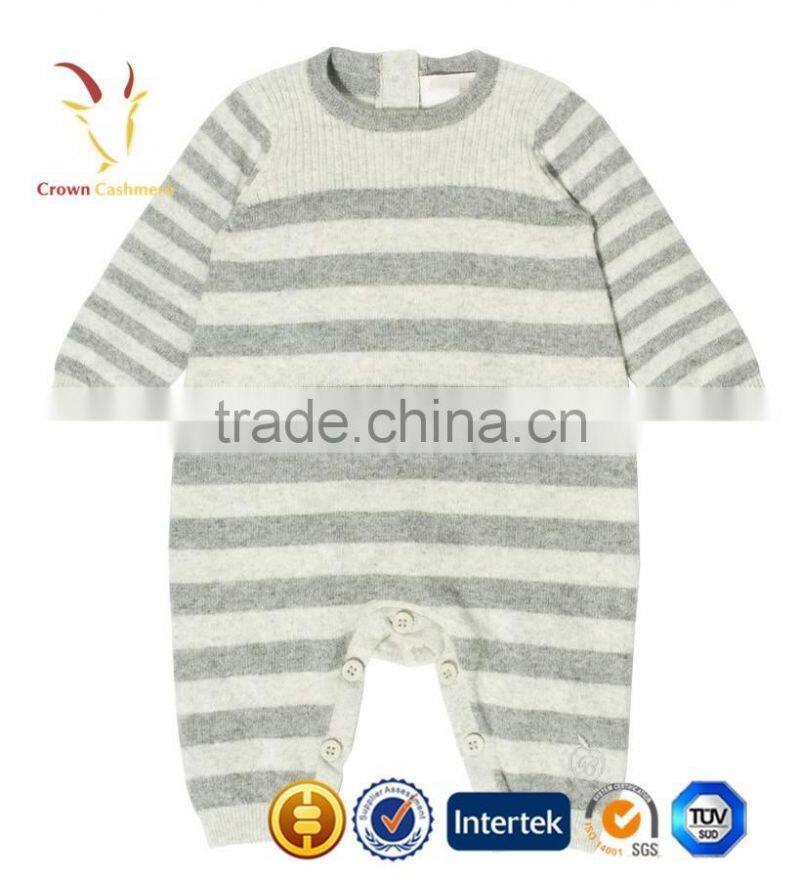 Stripe Pattern Cute Baby Romper Suit