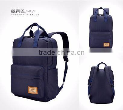 curved shoulder strap unisex light yellow backpacks