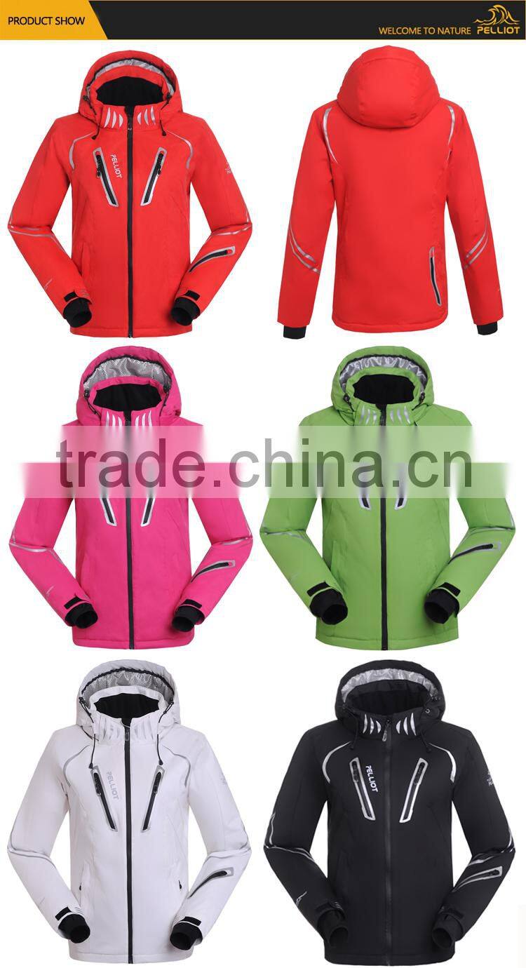 2017 Wholesale Winter Outdoor Jacket Women Professional Ski Jacket