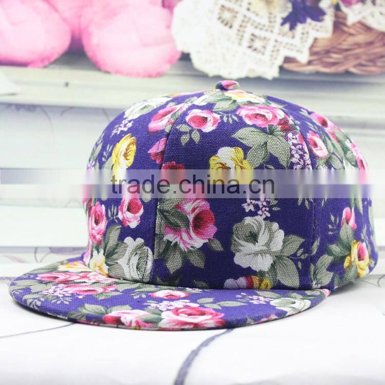 Woman Printing Big breasted Sunhat /Cotton Ladies Sports hats
