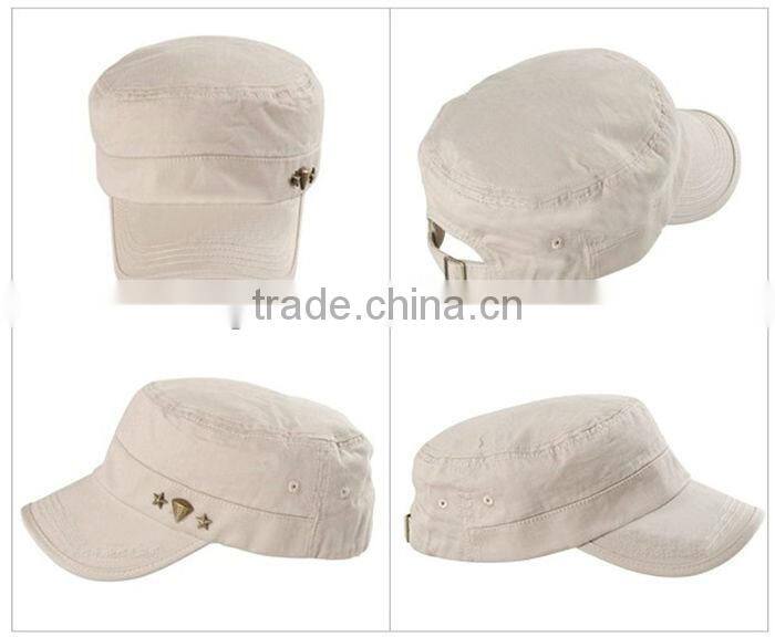 Popular custom rhinestones military caps