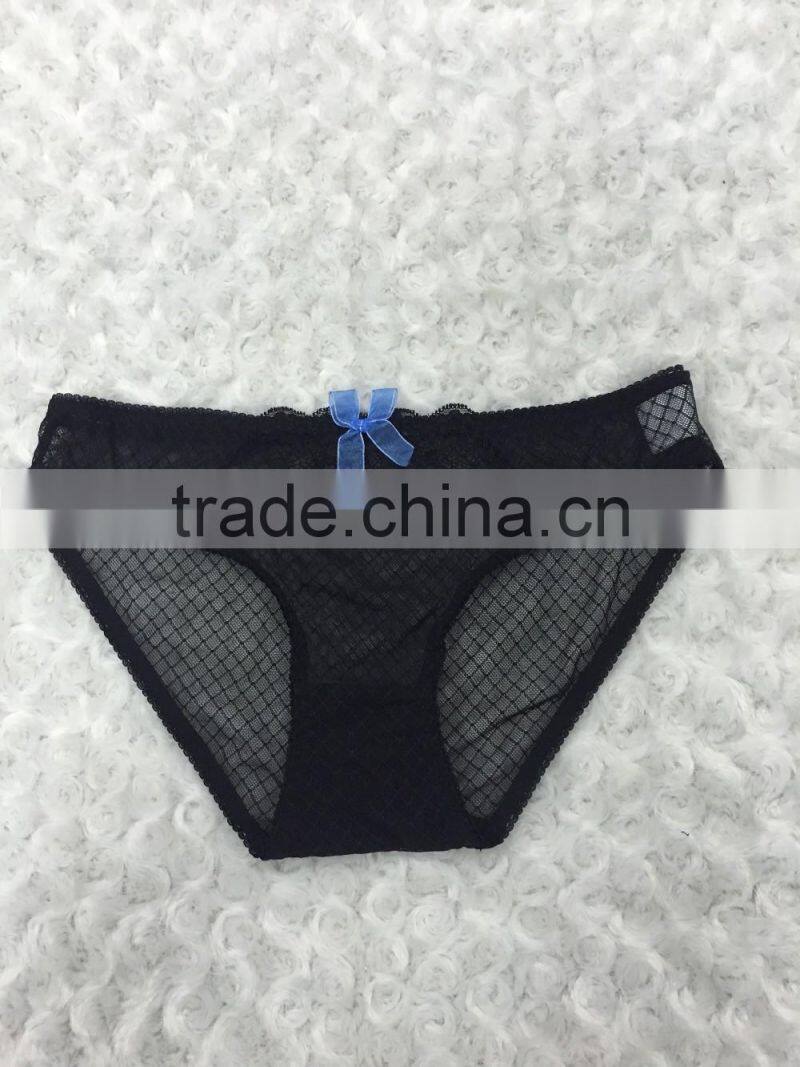 hot sale girl underwear elegant comfortable high quality Molding Cup sexy lace net bra panty