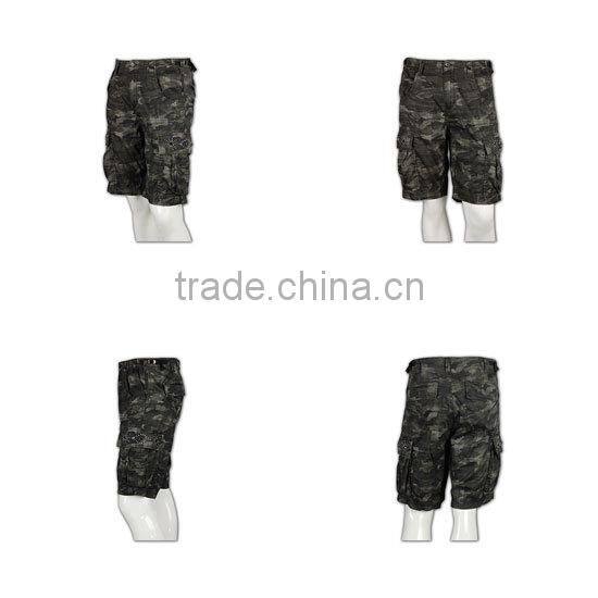 2014 hot sell worker's wholesale high quality short camouflage pants