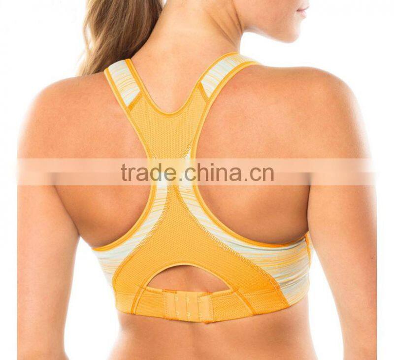 Factory Wholesale Yoga Fitness Breathable Seamless Best Workout Bras