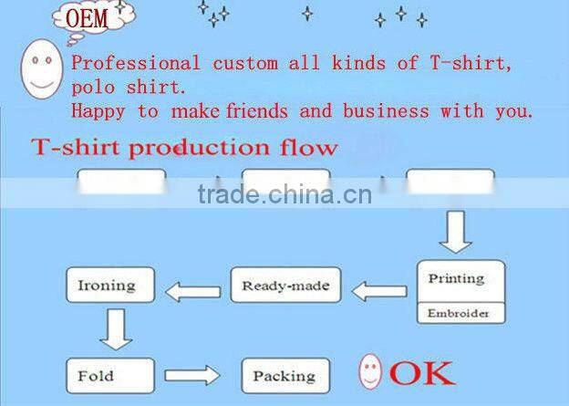 Fashionable and simple white tshirt wholesale