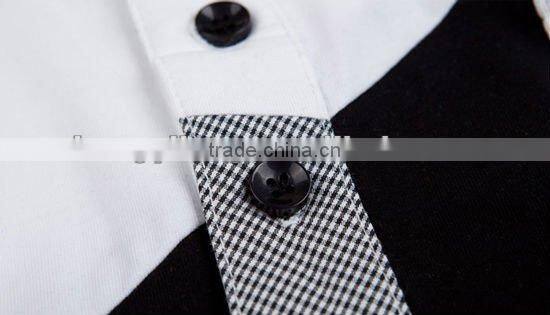 fashional jointing polo shirts men's sport wear short sleeve polo t shirts