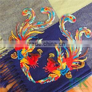 DIY Pathches Phoenix Sew on Iron On Patches For Clothing Garment Felt Badge Appliques DIY Accessory