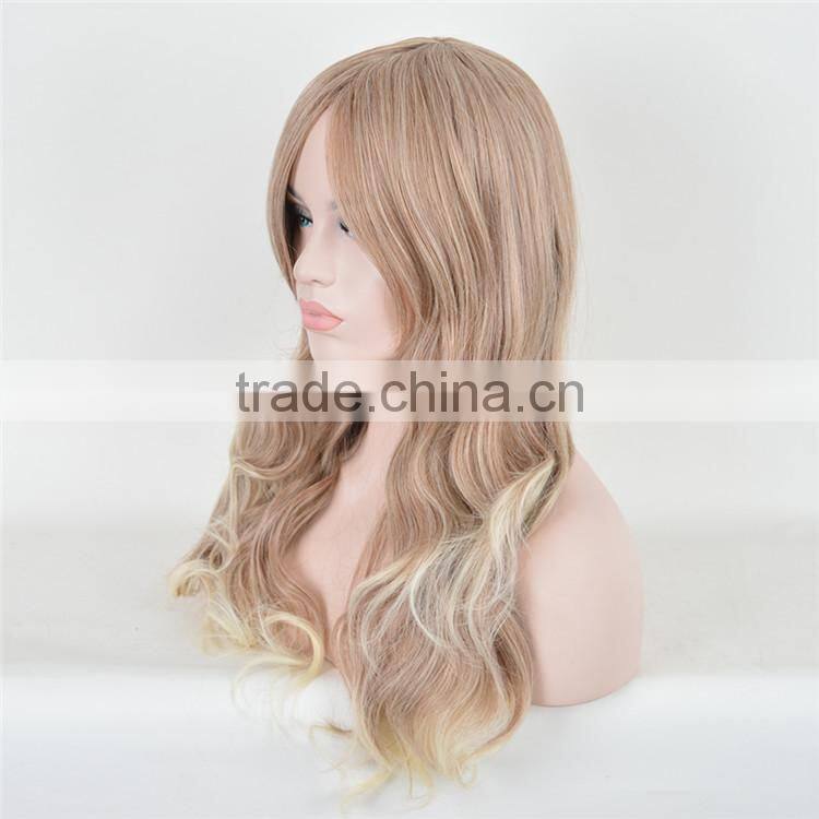 Brown Cosplay Hair Wig Brazilian African Wig Indian Women Wigs