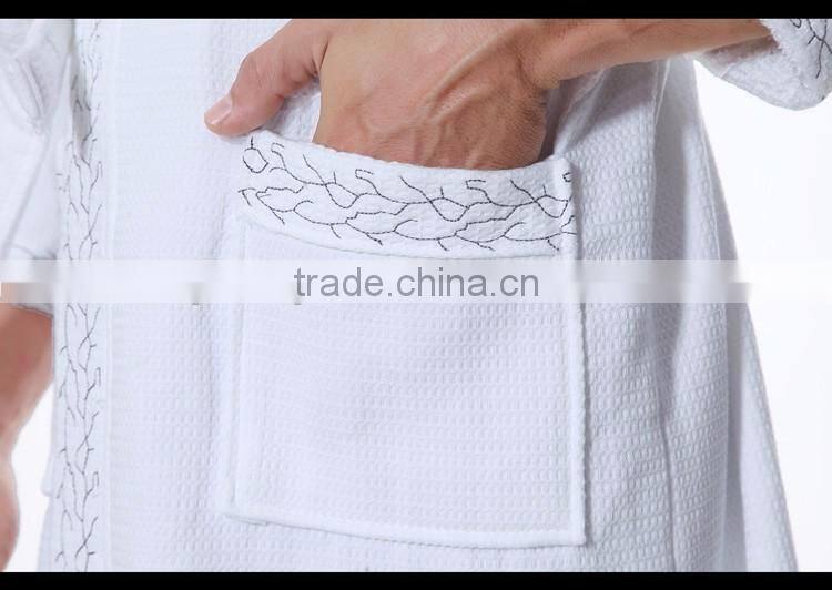 Bath robe hotel high quality cotton breathable