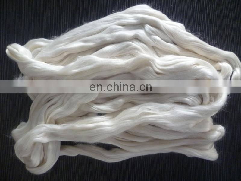 Chinese 100% Mulberry Silk Sliver White A1