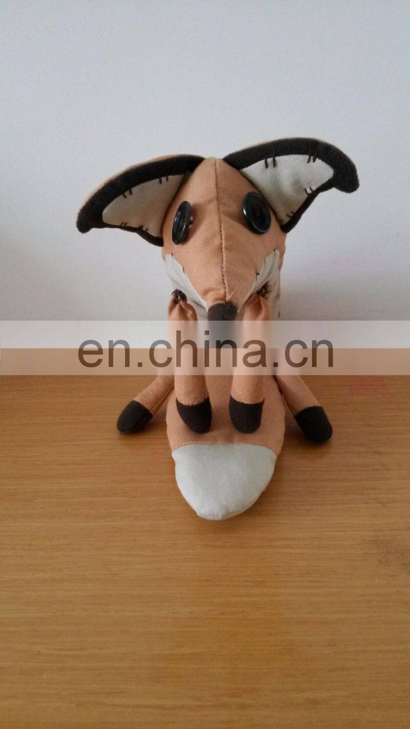 custom plush animal toy plush fox