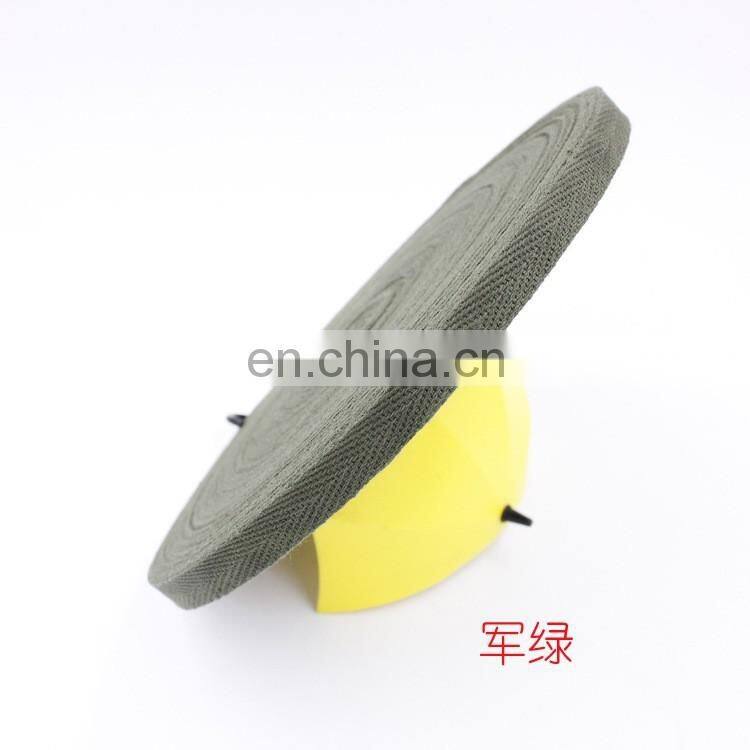 factory supply stock colored 1cm herringbone cotton webbing