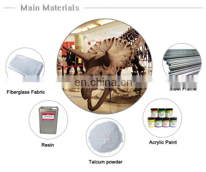 Dinosaur skeleton replicas