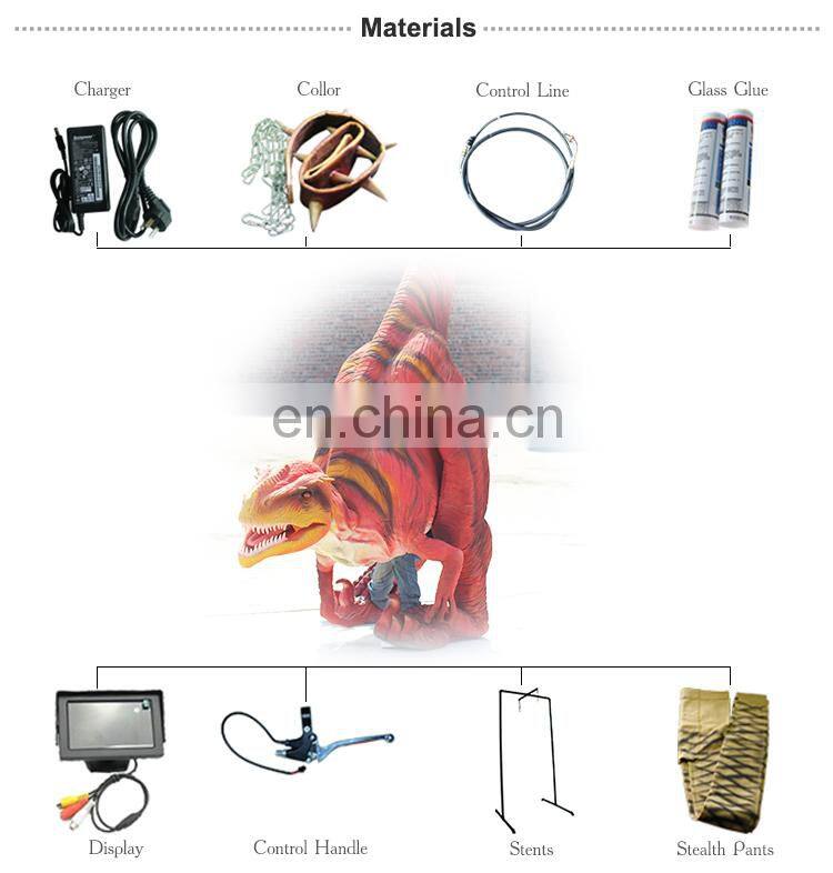 lifelike adult Jurassic Velociraptor Costume for Entertaining