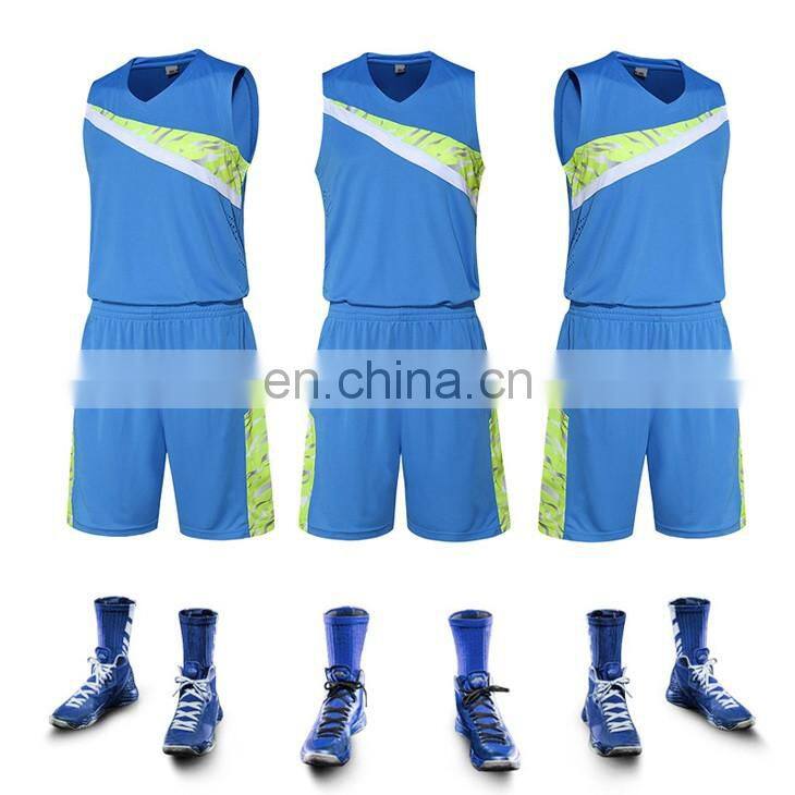 Pattern men black color mesh basketball jersey