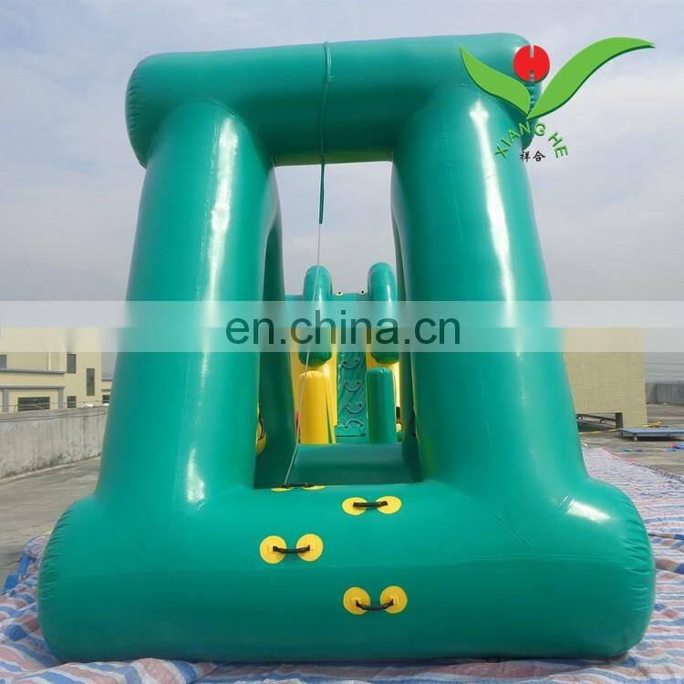 Inflatable Beach Water Park Floating Slides Games For Sale