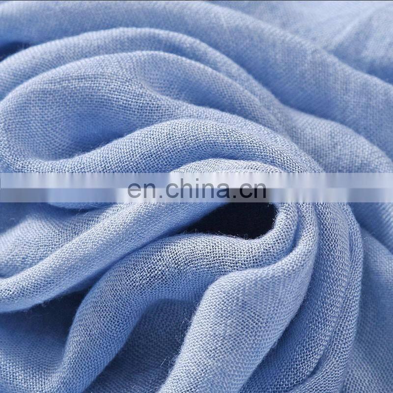 Lady solid color rayon scarves shawls