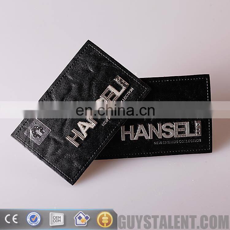 Custom Logo Handmade Cheap metal tag label for garment